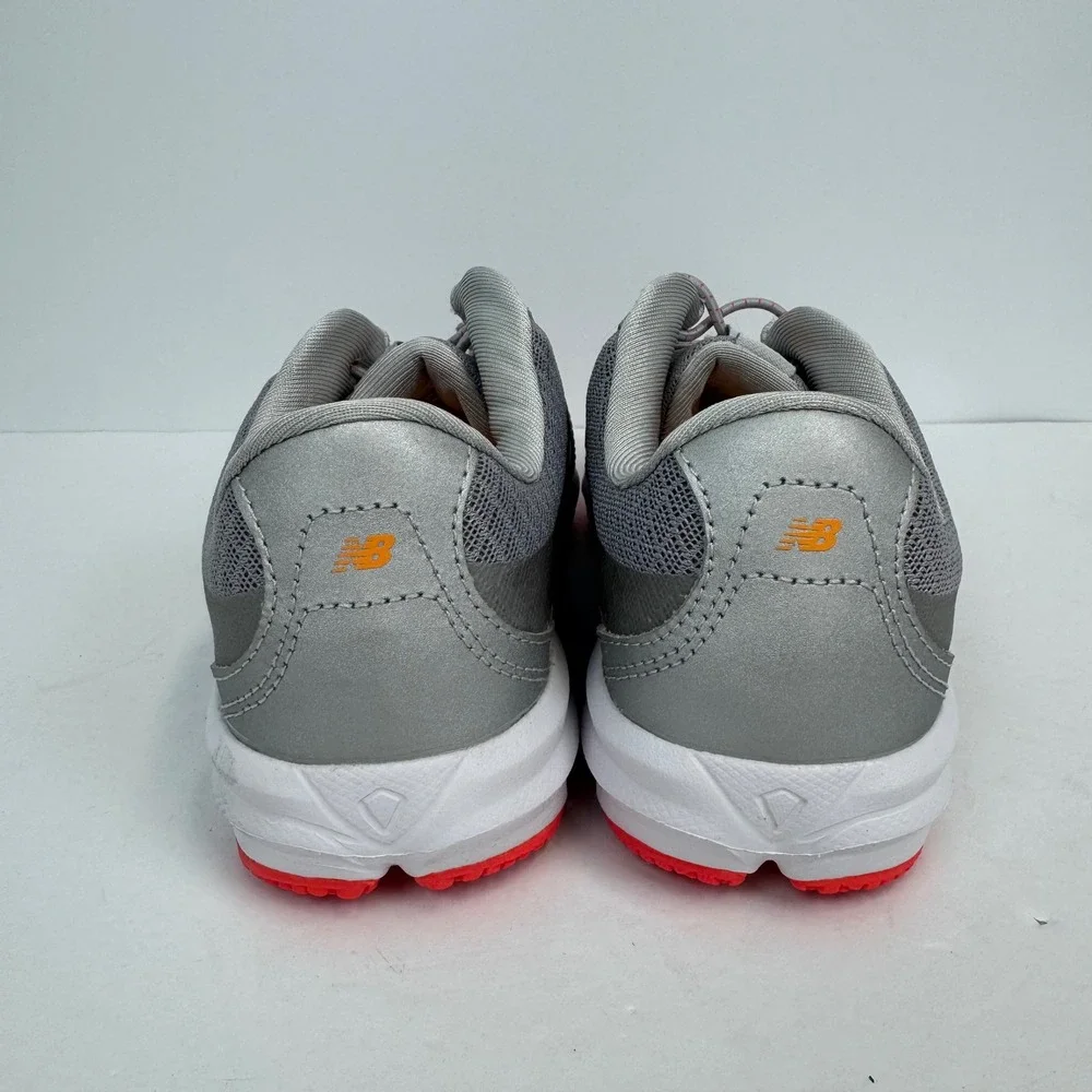 New Balance 536 Walking‎ Shoes Womens 7.5 Grey Orange Mesh Sneakers WW536SP